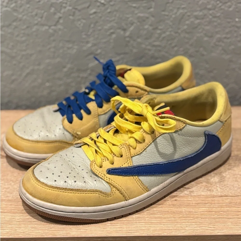 Nike Air Jordan 1 Retro Low OG SP Travis Scott Canary